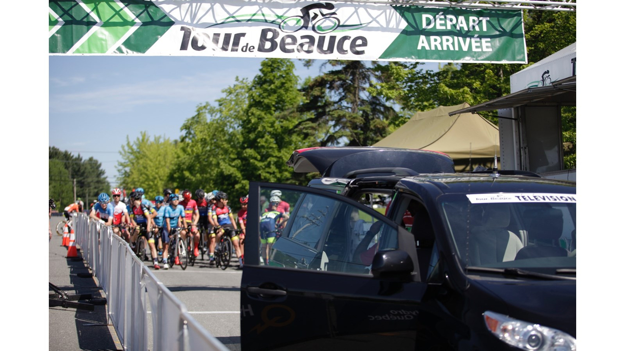 C'est un départ pour le Tour de Beauce !