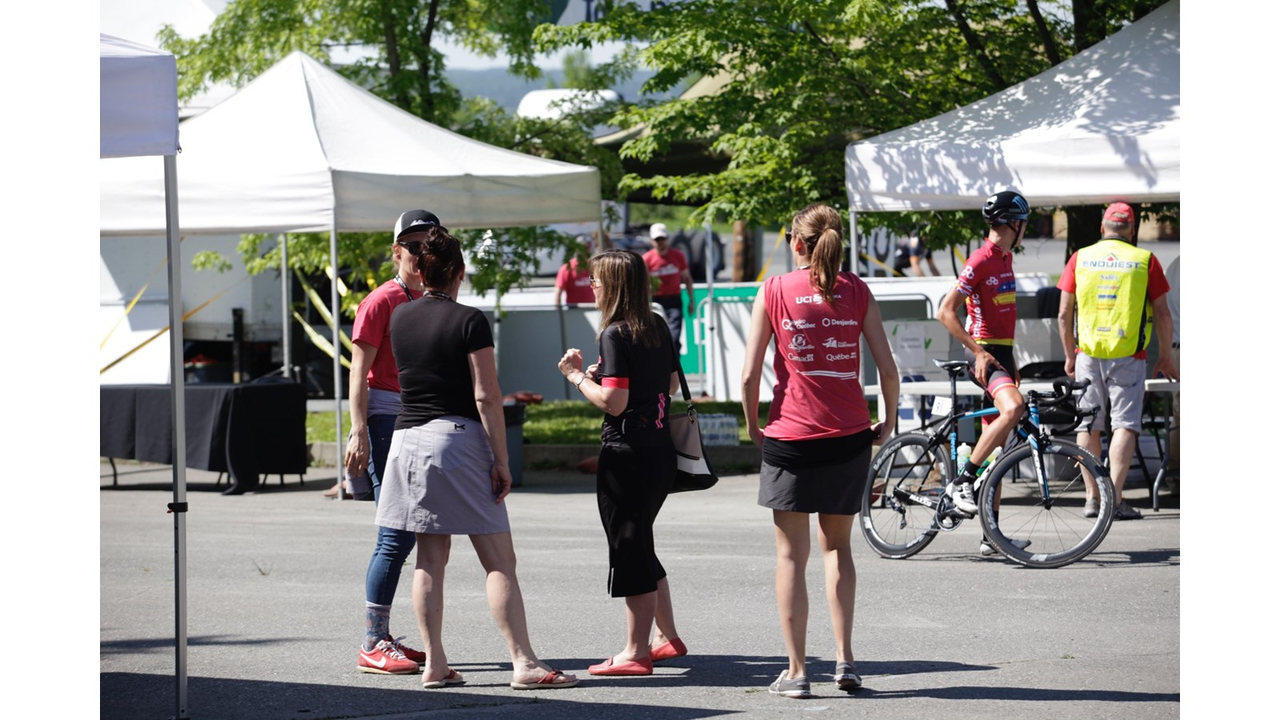 C'est un départ pour le Tour de Beauce !