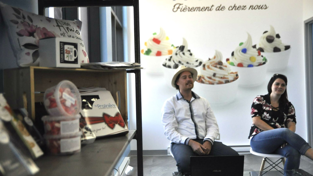 Plusieurs produits locaux sont disponibles