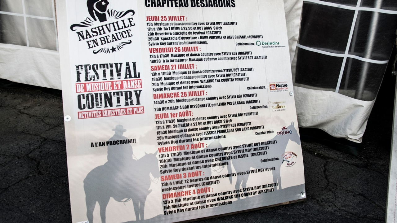 Le décor de Nashville en Beauce en images