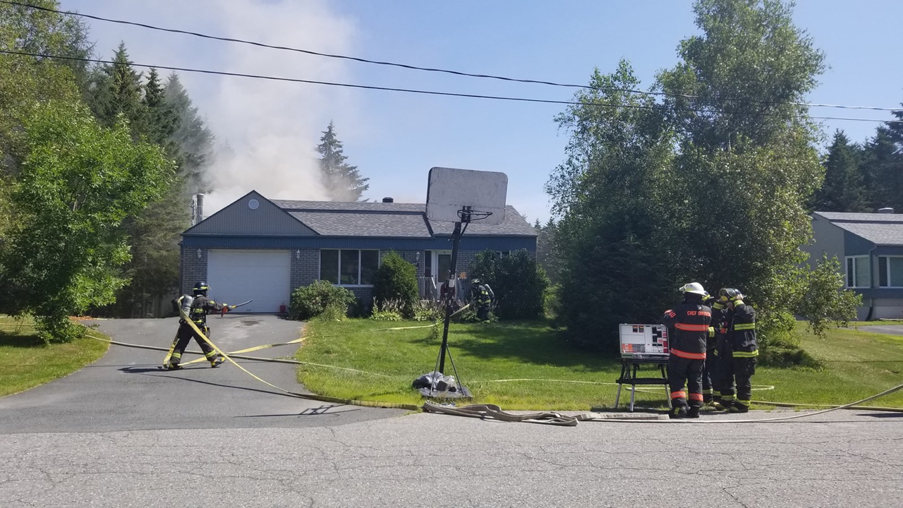 Un incendie dans une résidence de la 10e avenue à Saint-Georges
