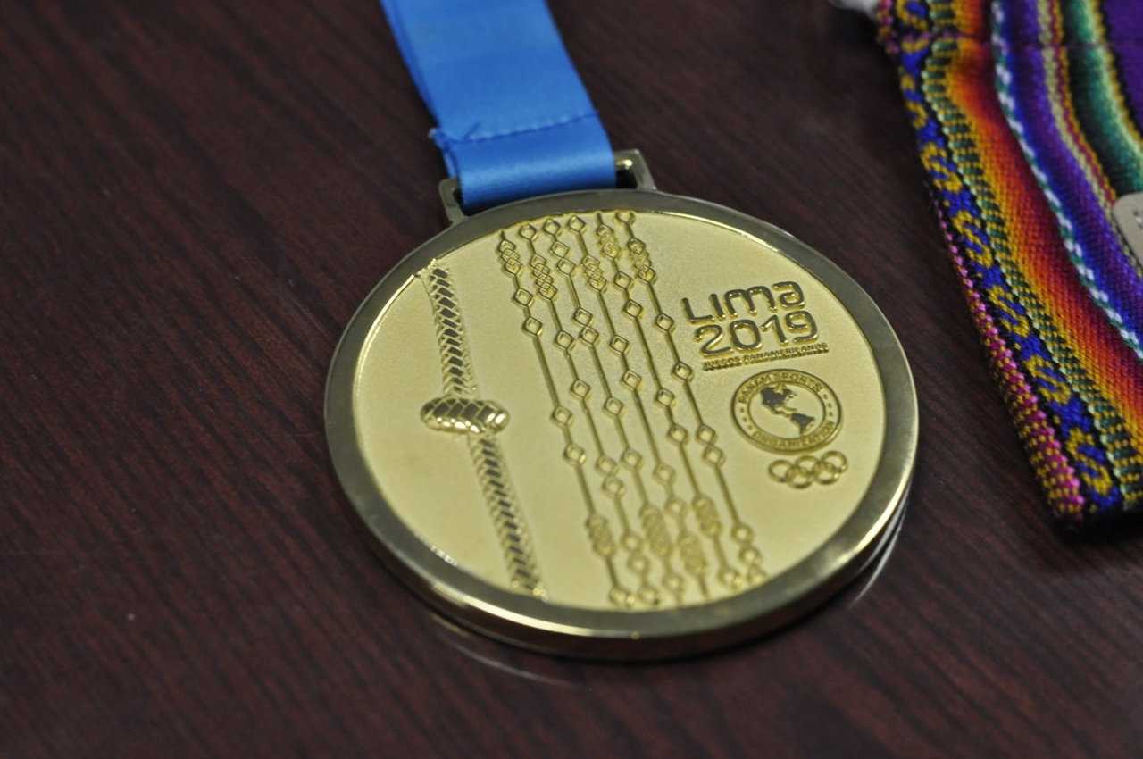 La médaille des Jeux panaméricains de Lima 2019