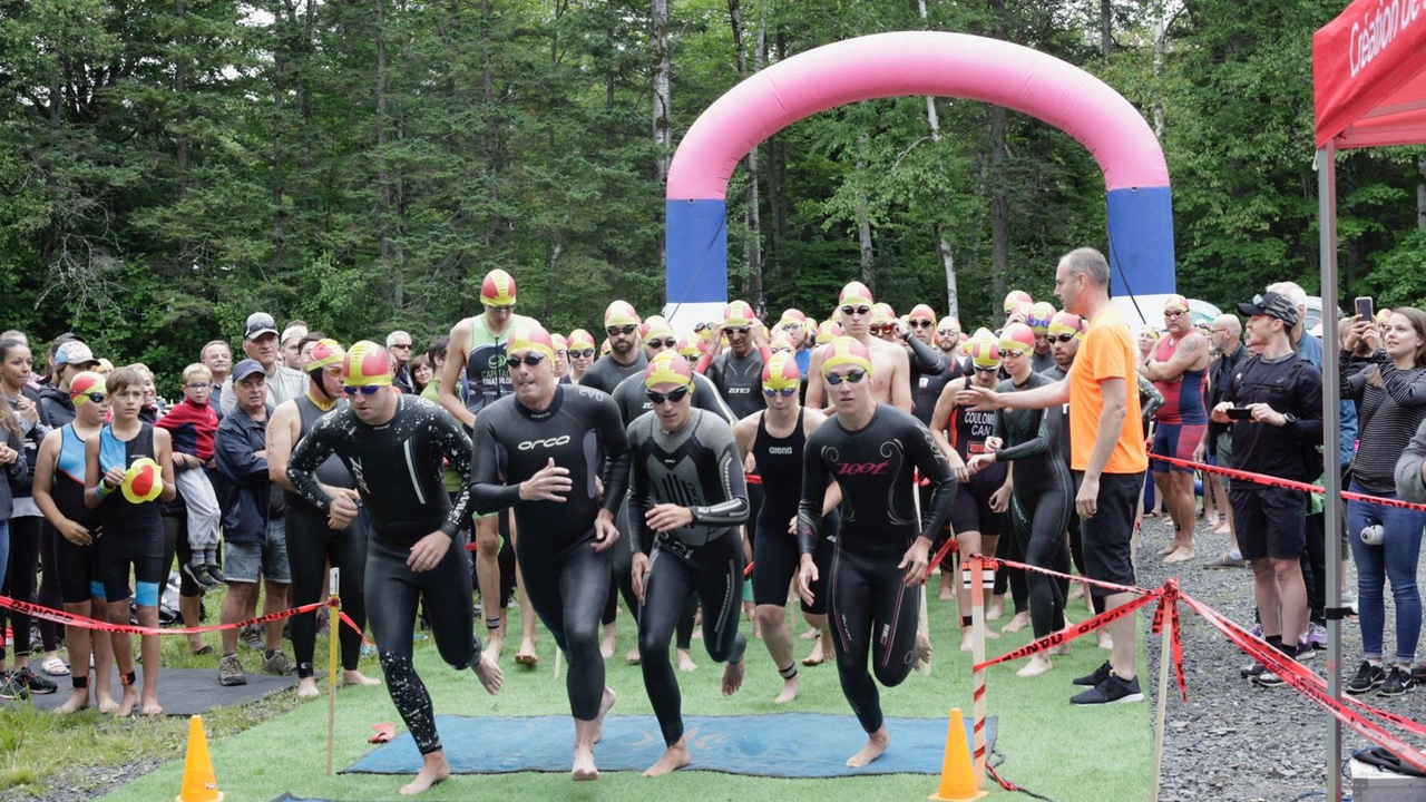 Galerie photos : 6e édition du Triathlon du Lac-Poulin