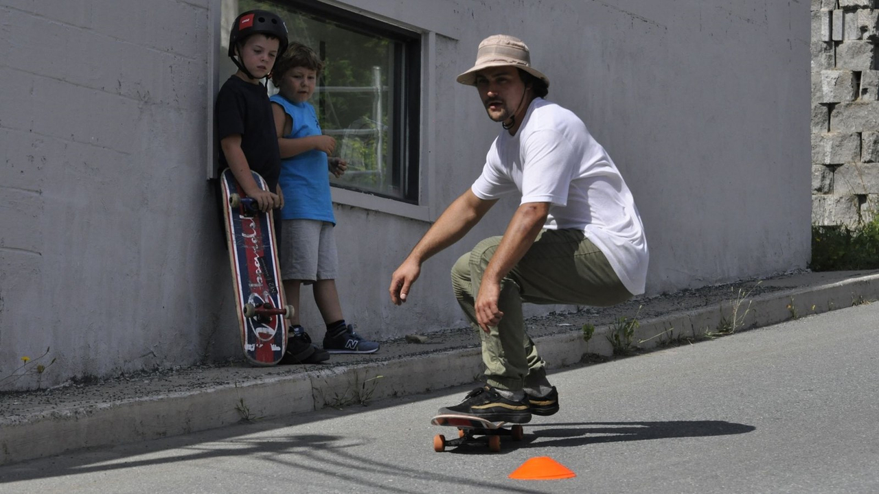Une compétition de skateboard dans la 113e rue