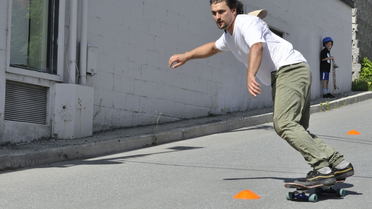 Une compétition de skateboard dans la 113e rue
