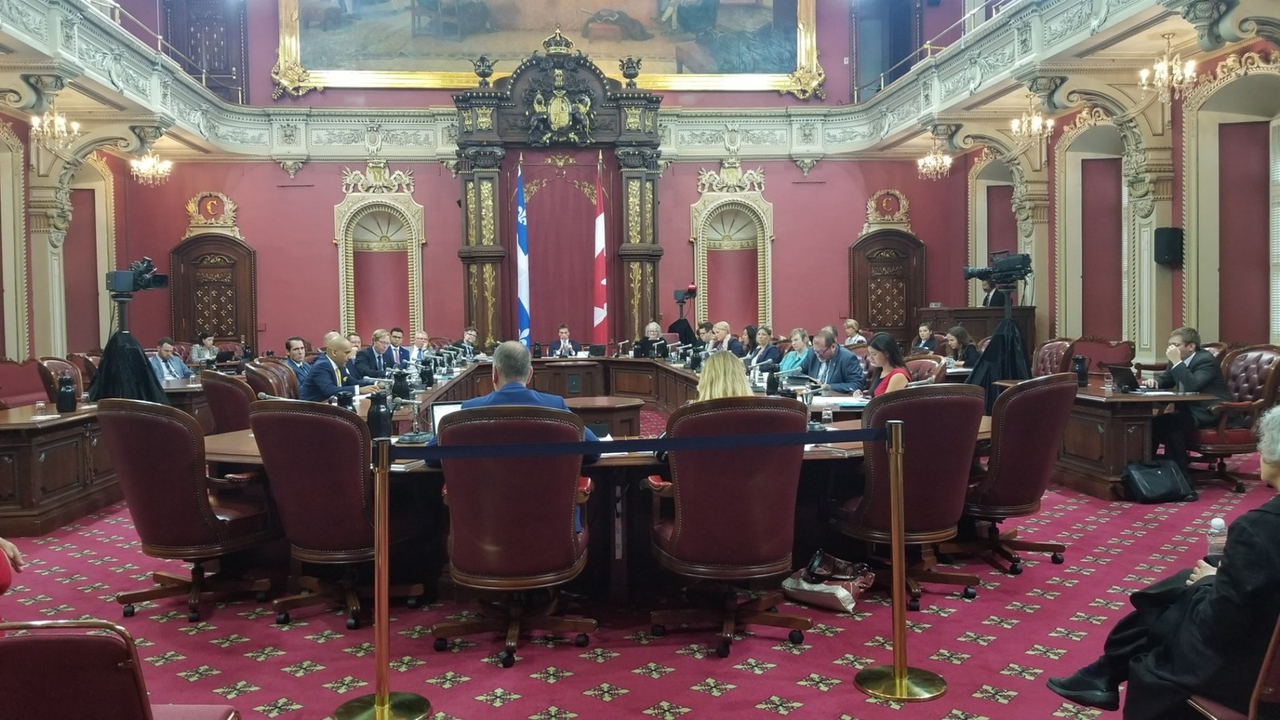 Avenir des médias, Claude Poulin résume son passage devant la commission.