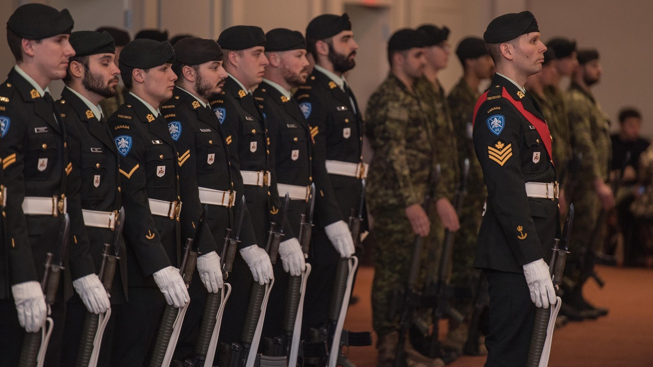 Des réservistes du Régiment de la Chaudière participeront à une cérémonie du droit de cité