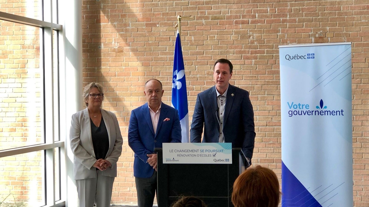 Jean-François Roberge avait fait l'annonce à Montmagny. 