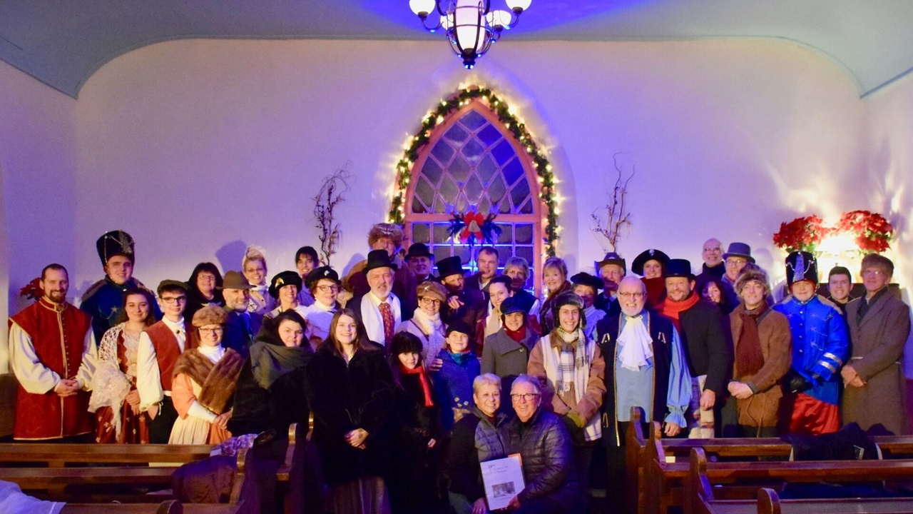 Les bénévoles de la Féérie de Noël de Cumberland