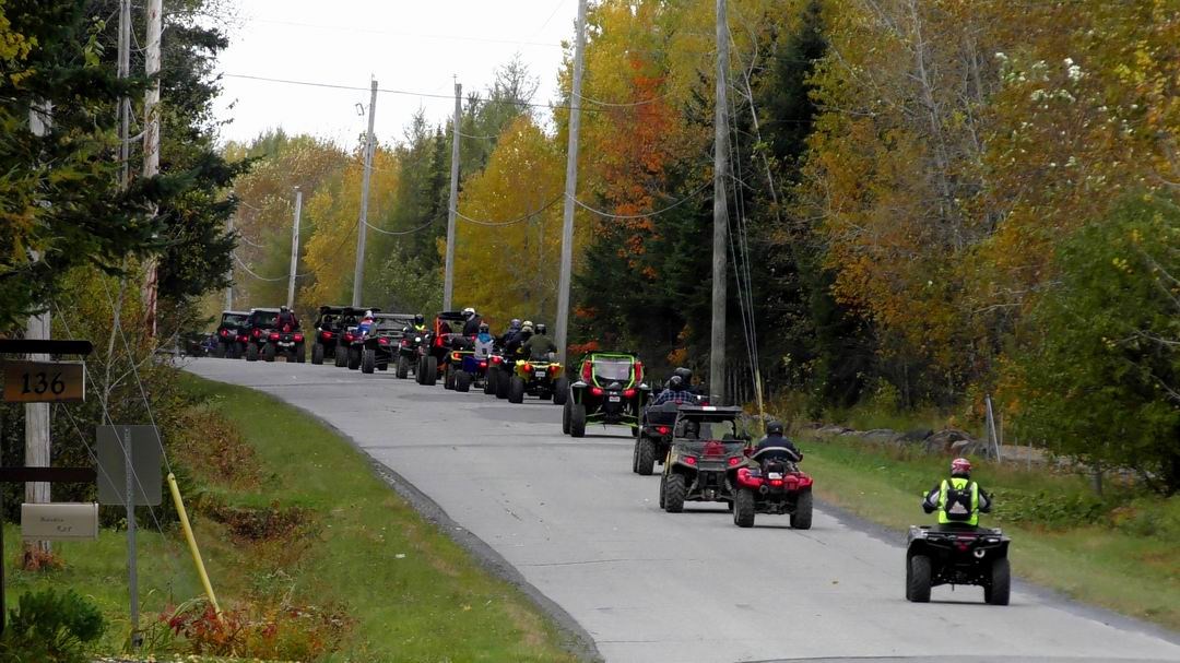 Normand DeLessard présente la randonnée d'automne des Aventuriers Tout-Terrain de Beauce