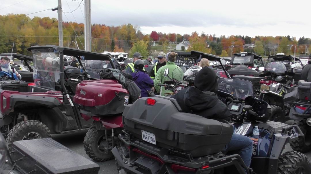 Normand DeLessard présente la randonnée d'automne des Aventuriers Tout-Terrain de Beauce