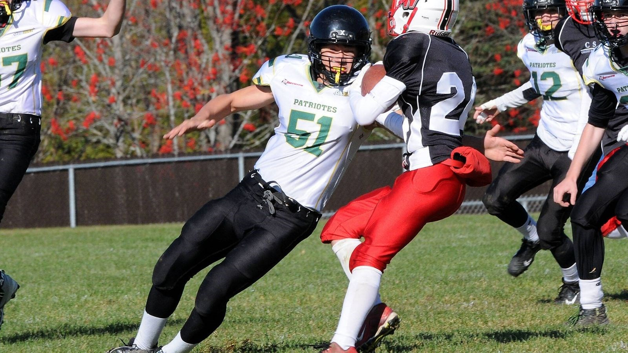 Le # 51 Alexis Tanguay des Patriotes cadets  