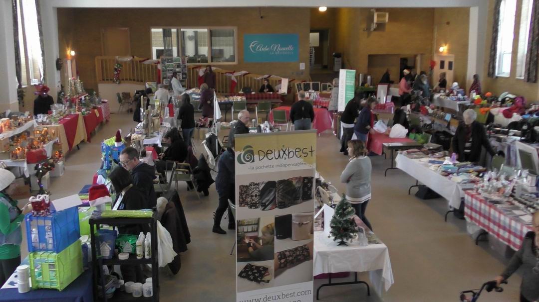 Normand DeLessard présente le marché de Noël de Saint-Victor