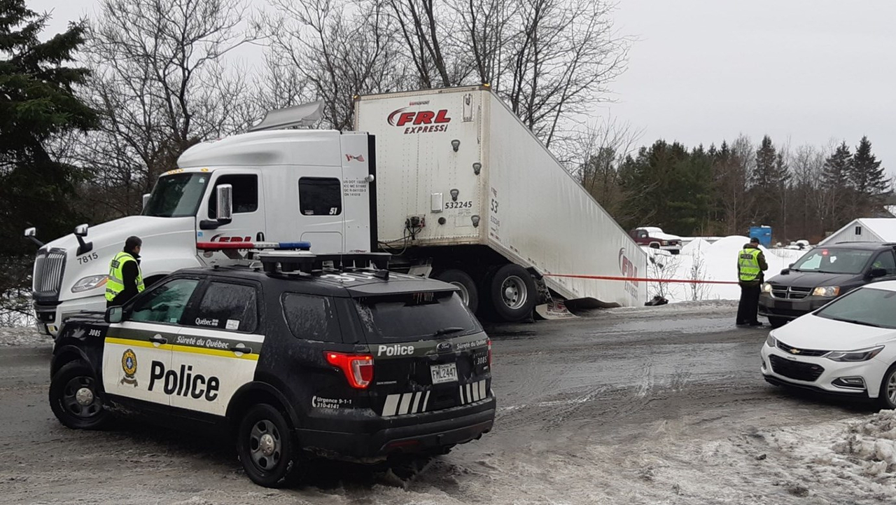 Accident mortel sur la Route 173 à Saint-Georges