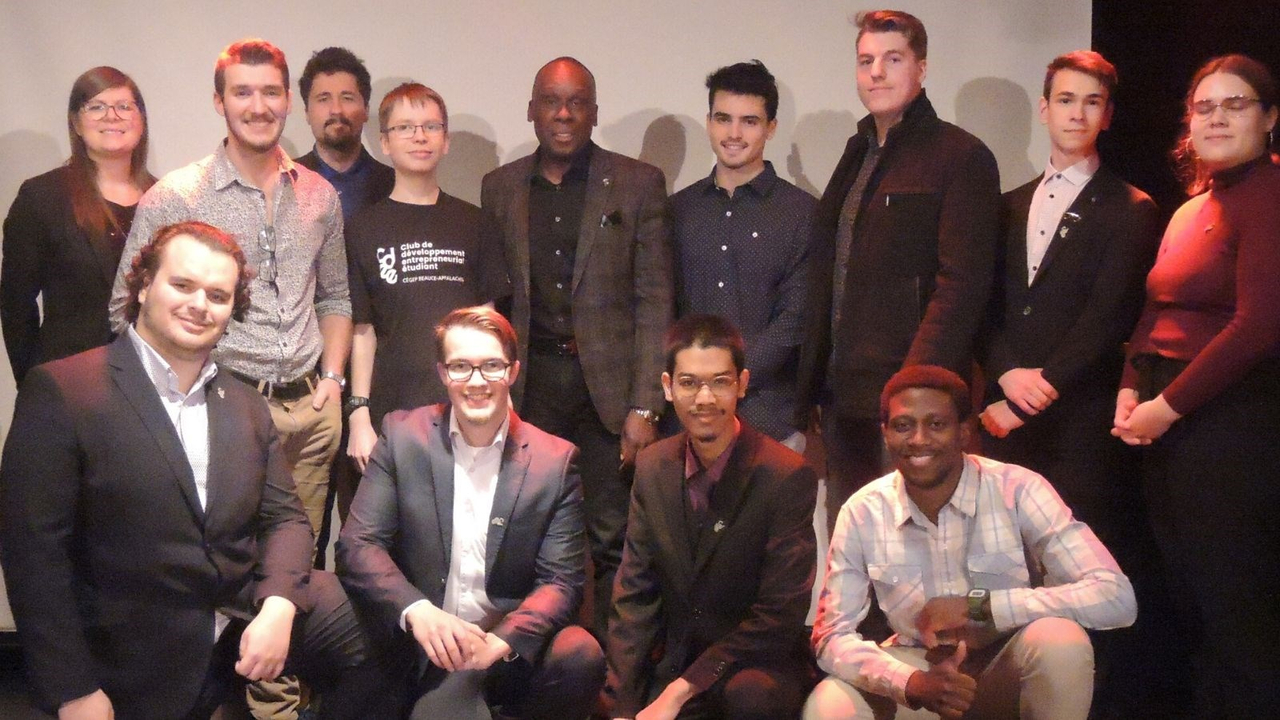Cette conférence de Bruny Surin était organisée par le Club de développement entrepreneurial étudiant (CDEE), dans le cadre d’une activité de financement.