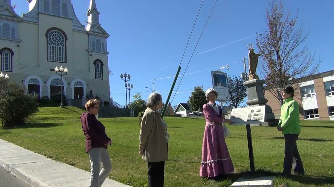 Normand DeLessard présente le patrimoine de Saint-Prosper