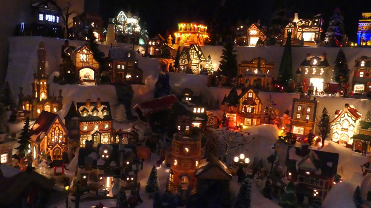 La féérie de Noël se passe en plein milieu du salon de Rachel et Philippe