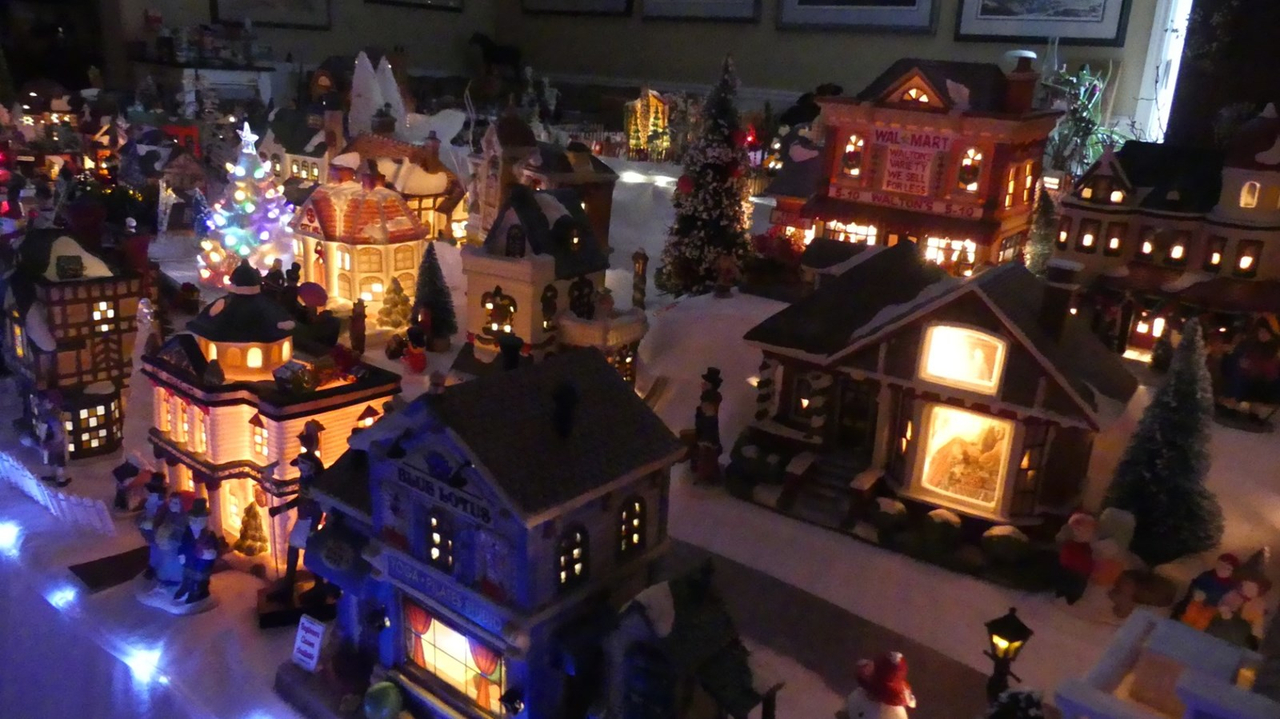 La féérie de Noël se passe en plein milieu du salon de Rachel et Philippe