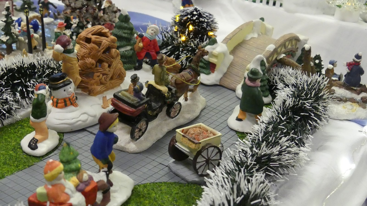 La féérie de Noël se passe en plein milieu du salon de Rachel et Philippe