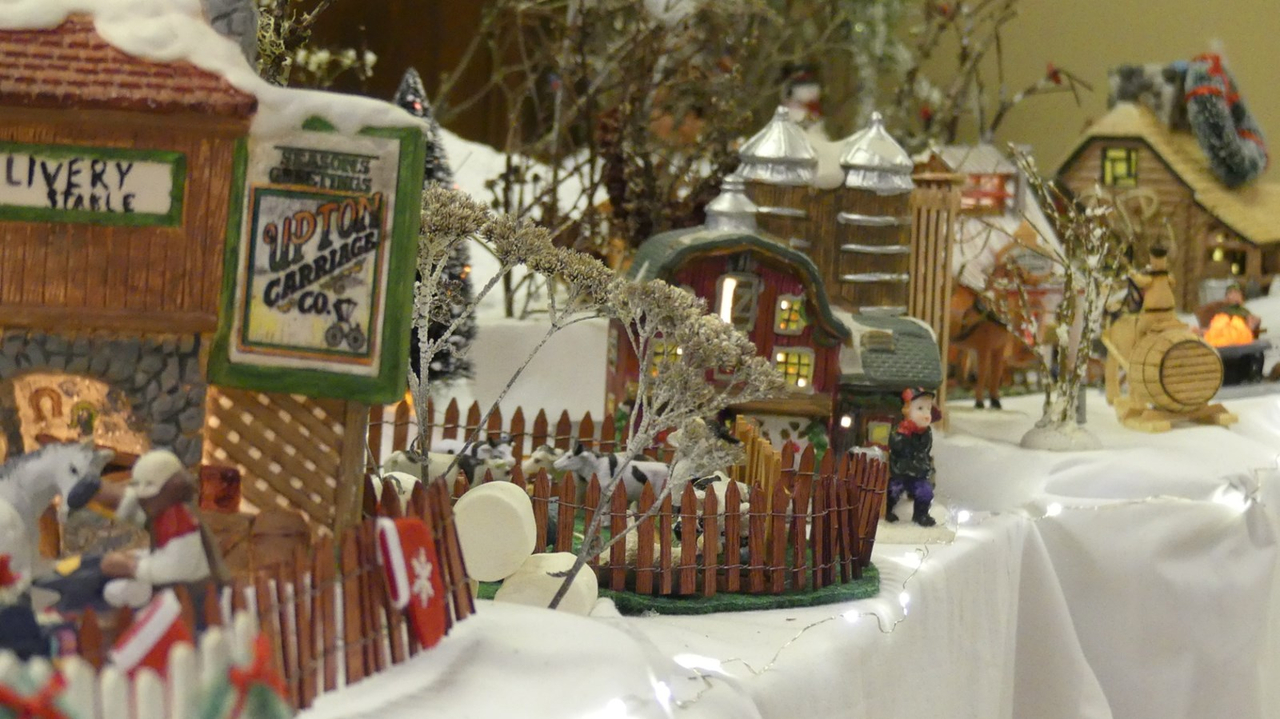La féérie de Noël se passe en plein milieu du salon de Rachel et Philippe