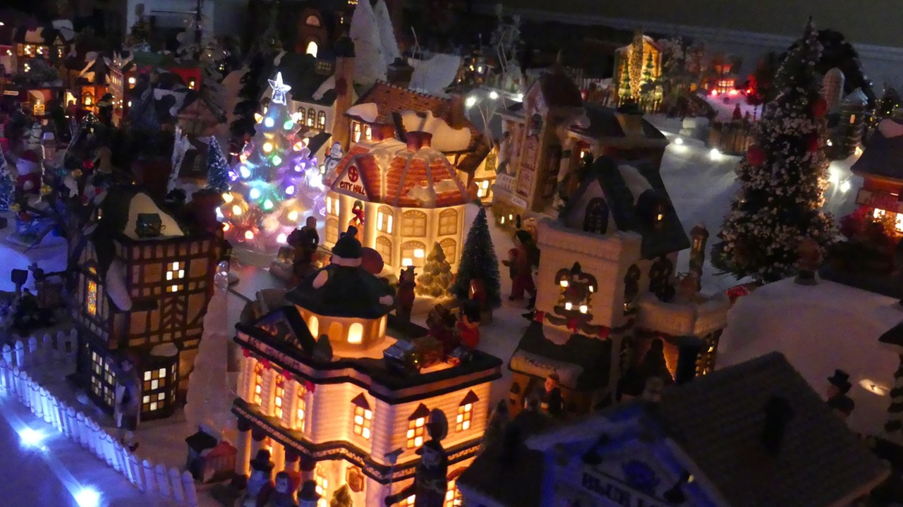 La féérie de Noël se passe en plein milieu du salon de Rachel et Philippe