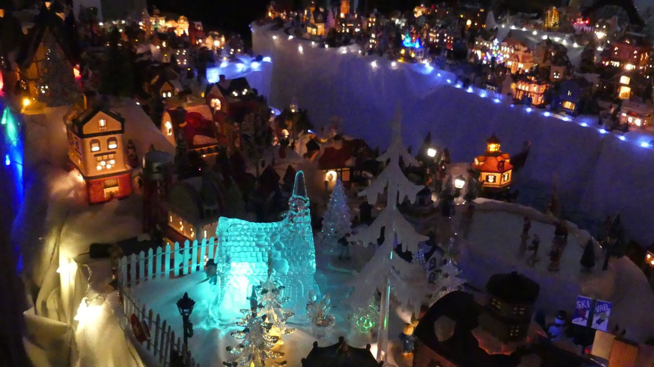 La féérie de Noël se passe en plein milieu du salon de Rachel et Philippe