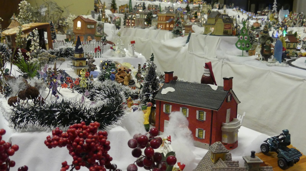 La féérie de Noël se passe en plein milieu du salon de Rachel et Philippe