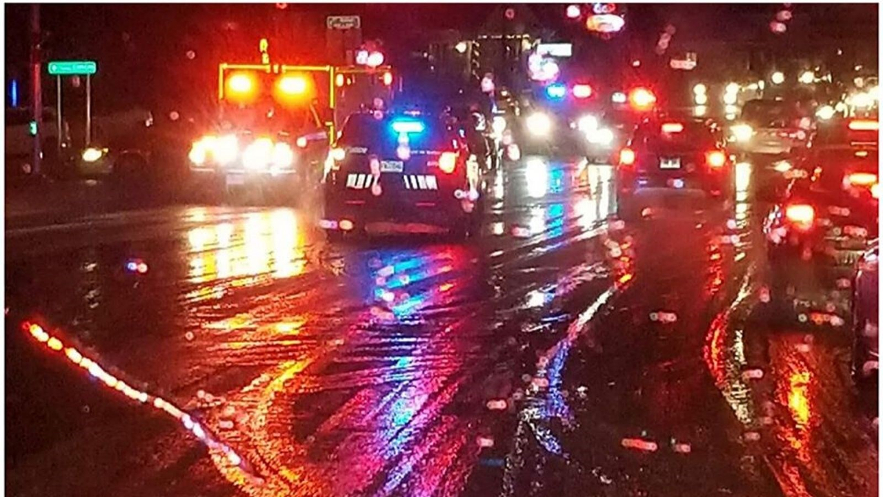 Un accident survient face au restaurant Saint-Hubert
