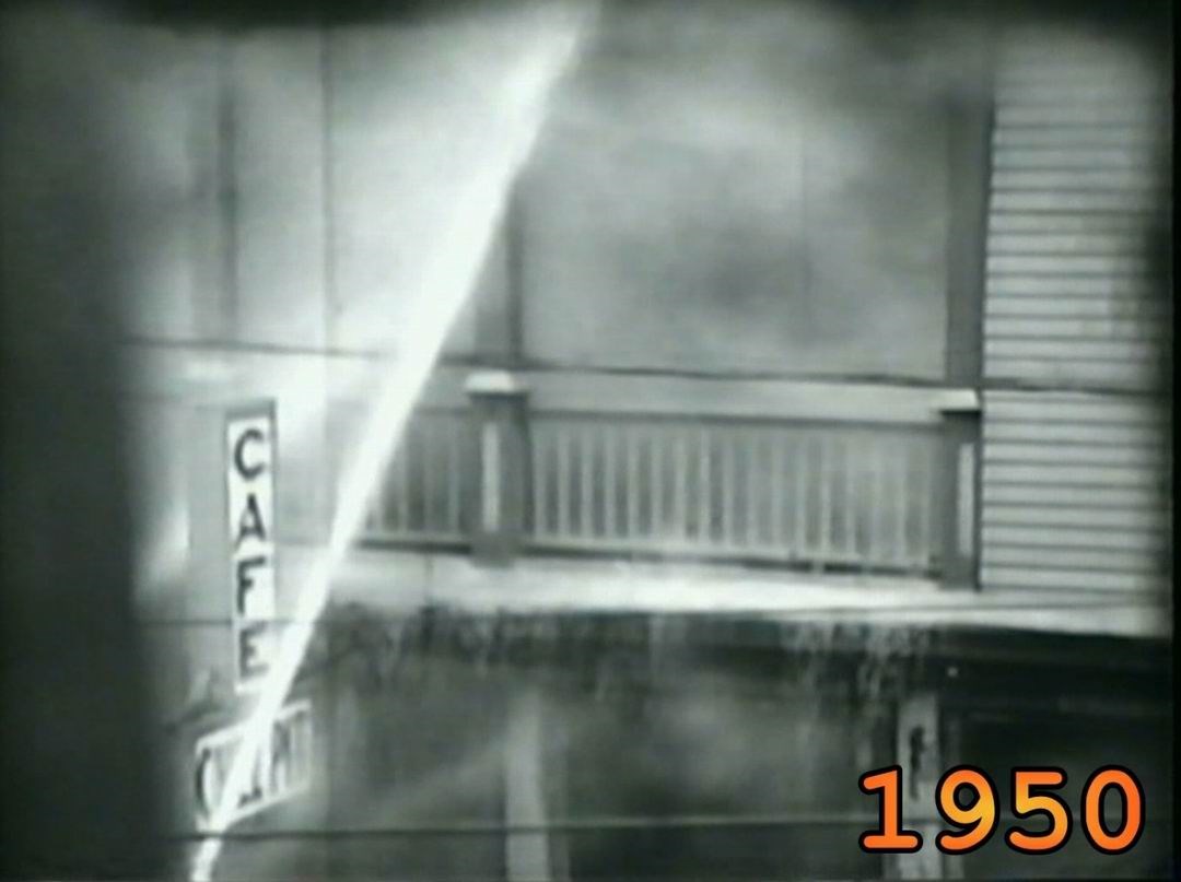 Normand DeLessard présente l'incendie chez Café Pit Saint-Georges en 1950