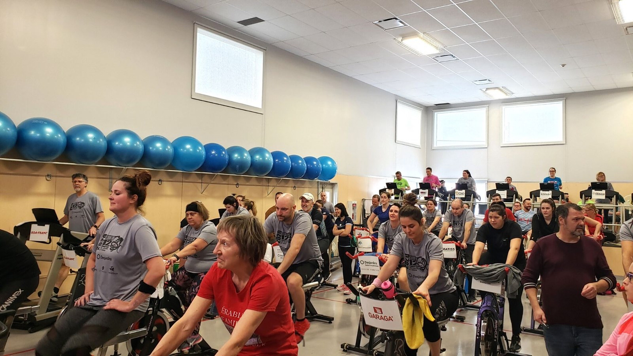 Le maire de Saint-Georges et Simon LeBlanc animent le 7e Cardio-thon