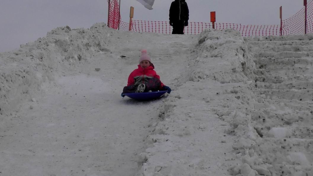 Normand DeLessard présente la glissade géante de Saint-Victor à l'hiver 2020
