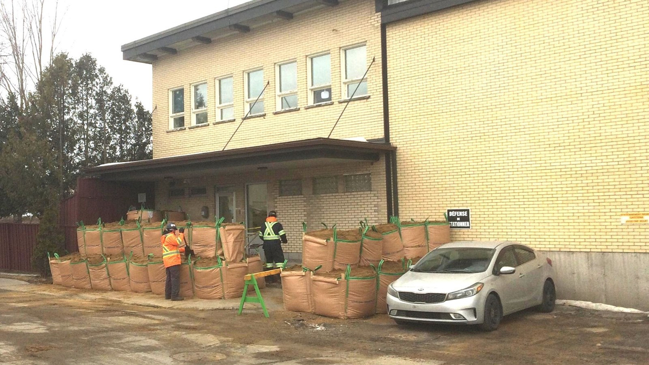 La boulangerie Vachon se prépare à la crue 2020 de la Chaudière