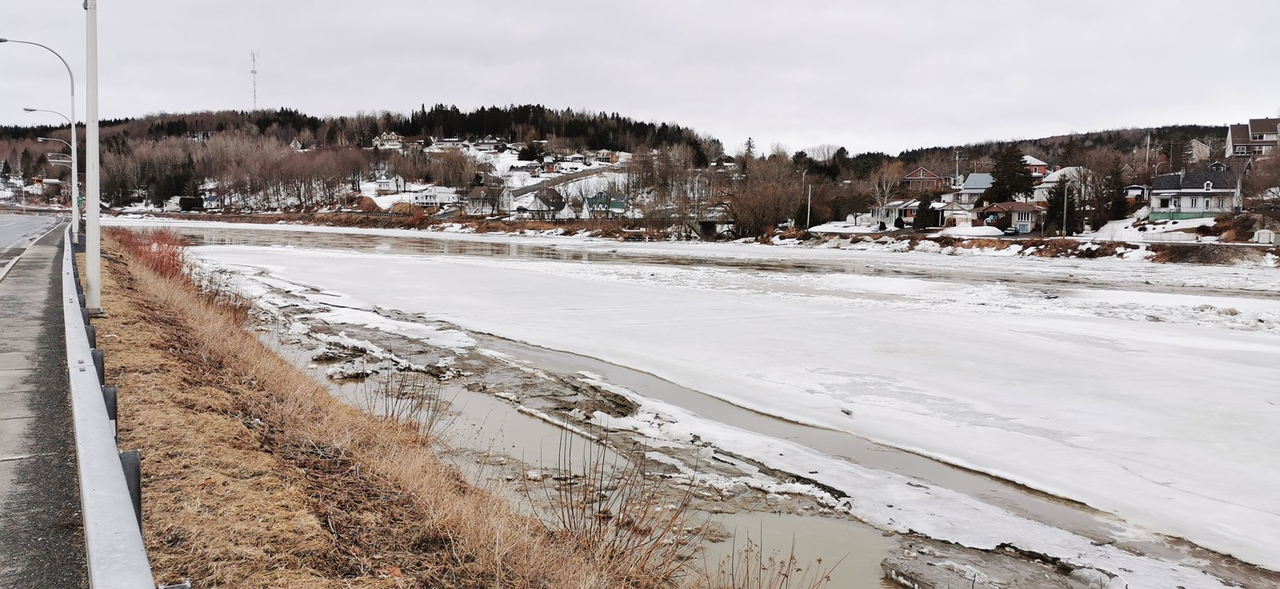 Beauceville: la rivière Chaudière est stable pour l'instant