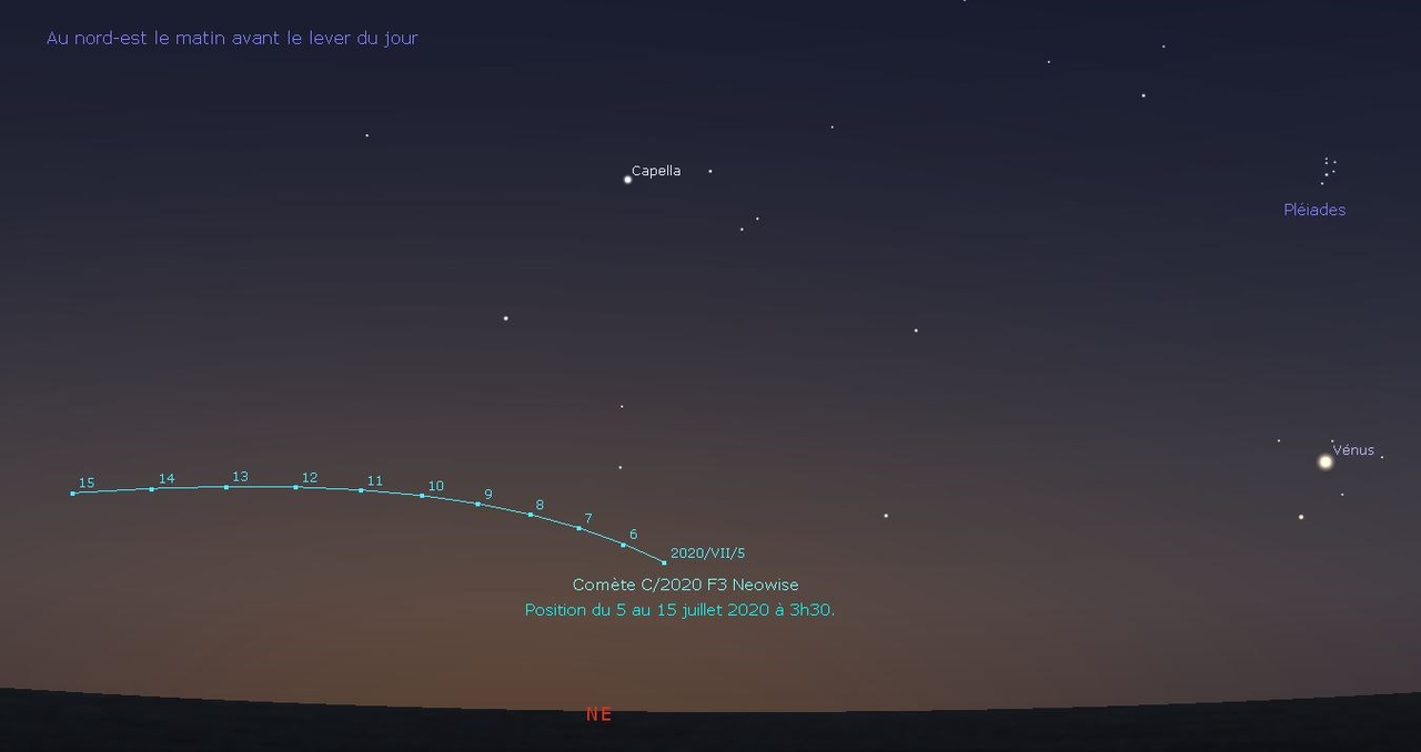 C'est le temps d'observer la comète NEOWISE