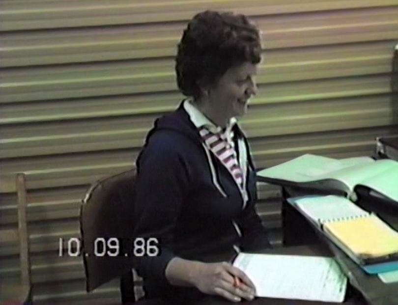 Normand DeLessard présente des Souvenirs de Raymond Loignon Sport en 1986