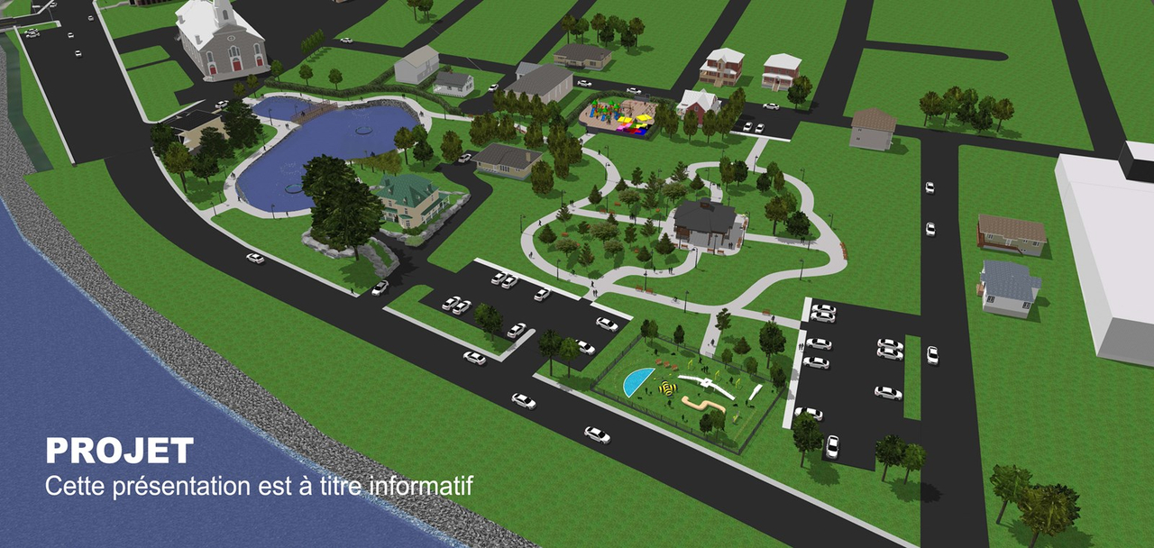 Beauceville veut créer un parc communautaire et un centre d'interprétation de la rivière