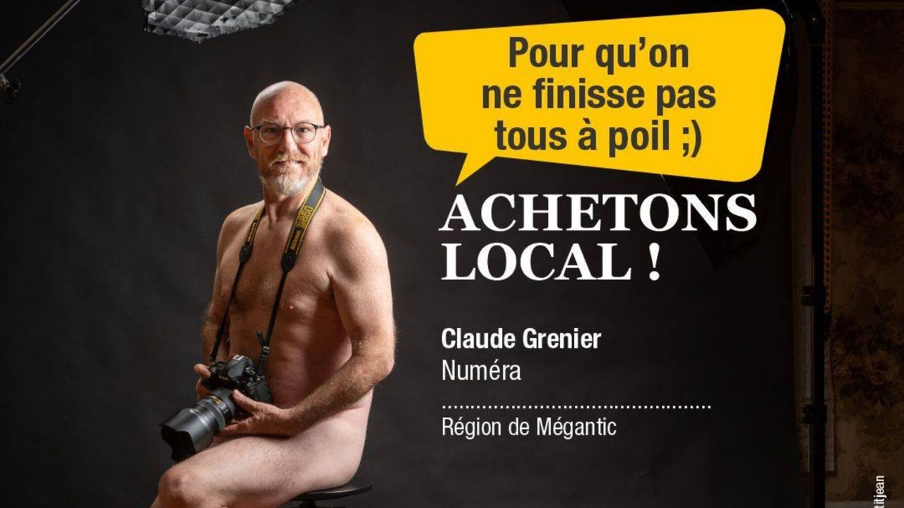 Une campagne  bien « dénudée » pour des commerçants de Lac-Mégantic