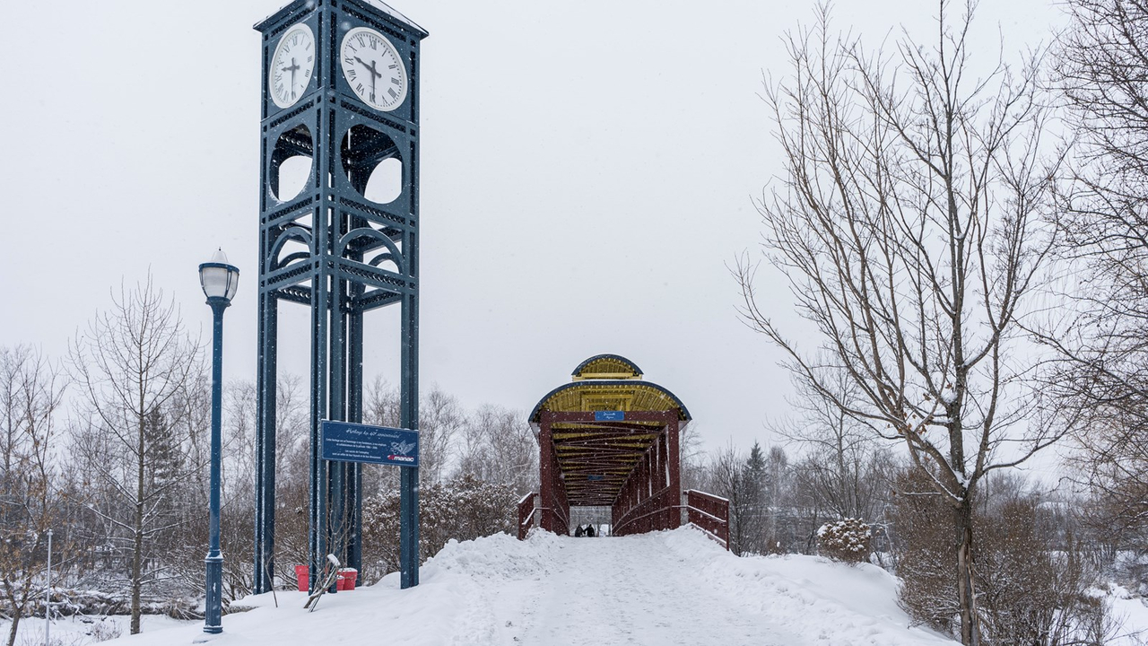 Saint-Georges à nouveau sous la neige