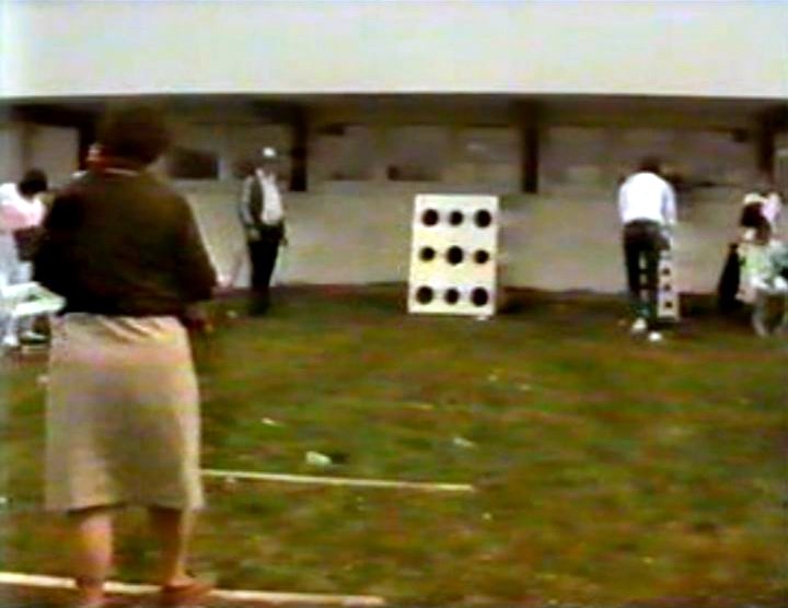 Normand DeLessard présente le village en fête de Saint-Robert-Bellarmin en 1987