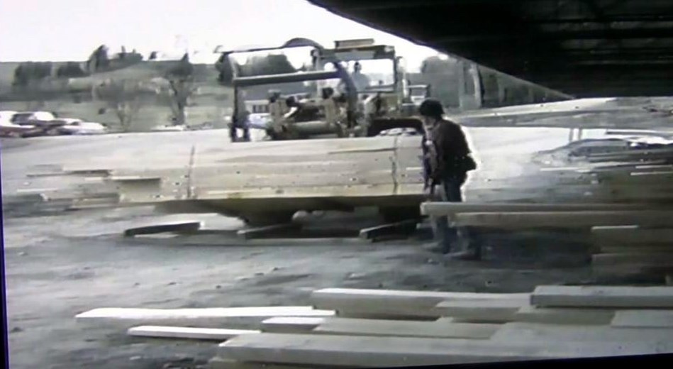 Normand DeLessard présente la Scierie Clermond Hamel en 1989
