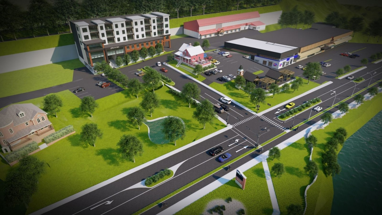 Beauceville présente la première phase de revitalisation de son centre-ville