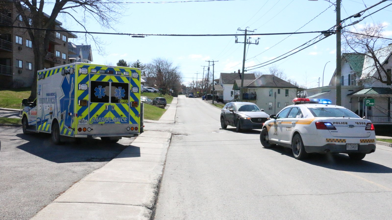 Collision matérielle à Saint-Georges