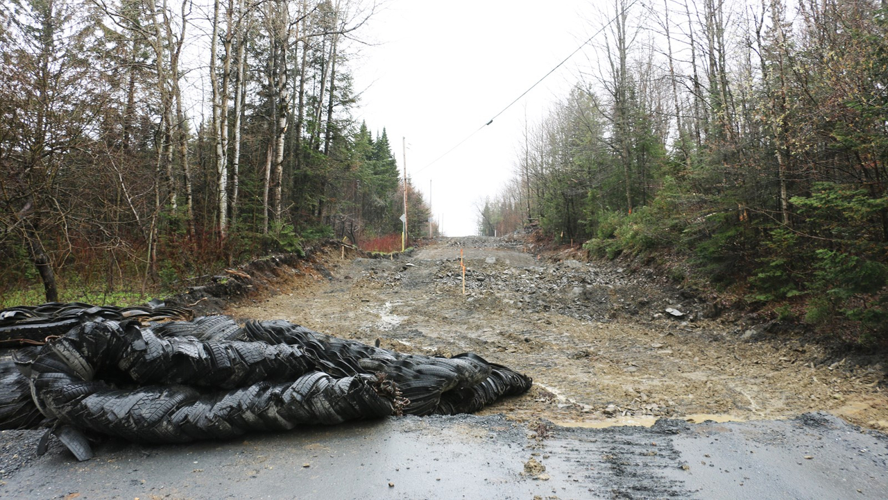 Début de travaux routiers à Saint-Victor