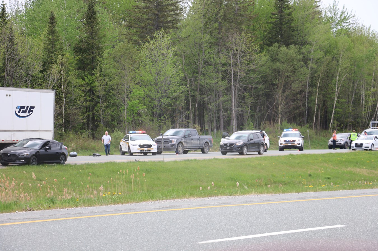 Deux personnes gravement blessées dans un accident de moto