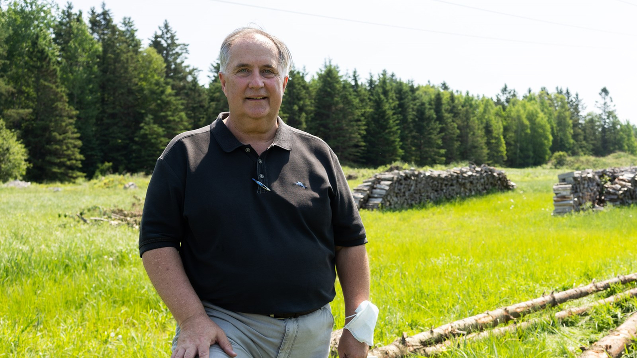 Le nouveau conseiller régional au développement forestier de Chaudière-Appalaches, Paul Busque.