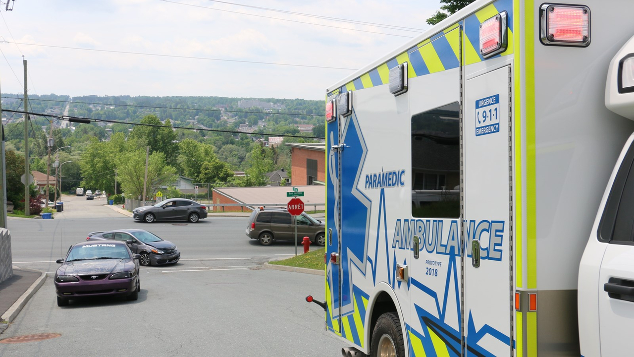 Collision sur le boulevard Lacroix à Saint-Georges