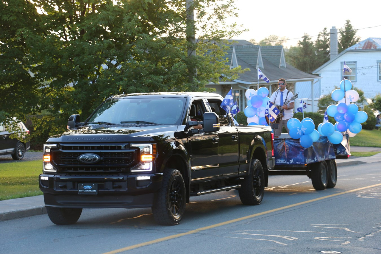 Défilé à Saint-Victor pour la Fête nationale du Québec