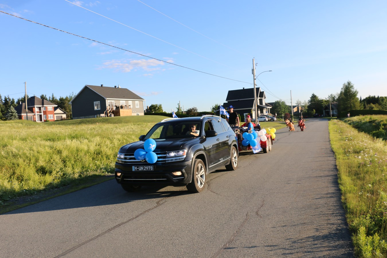 Défilé à Saint-Victor pour la Fête nationale du Québec