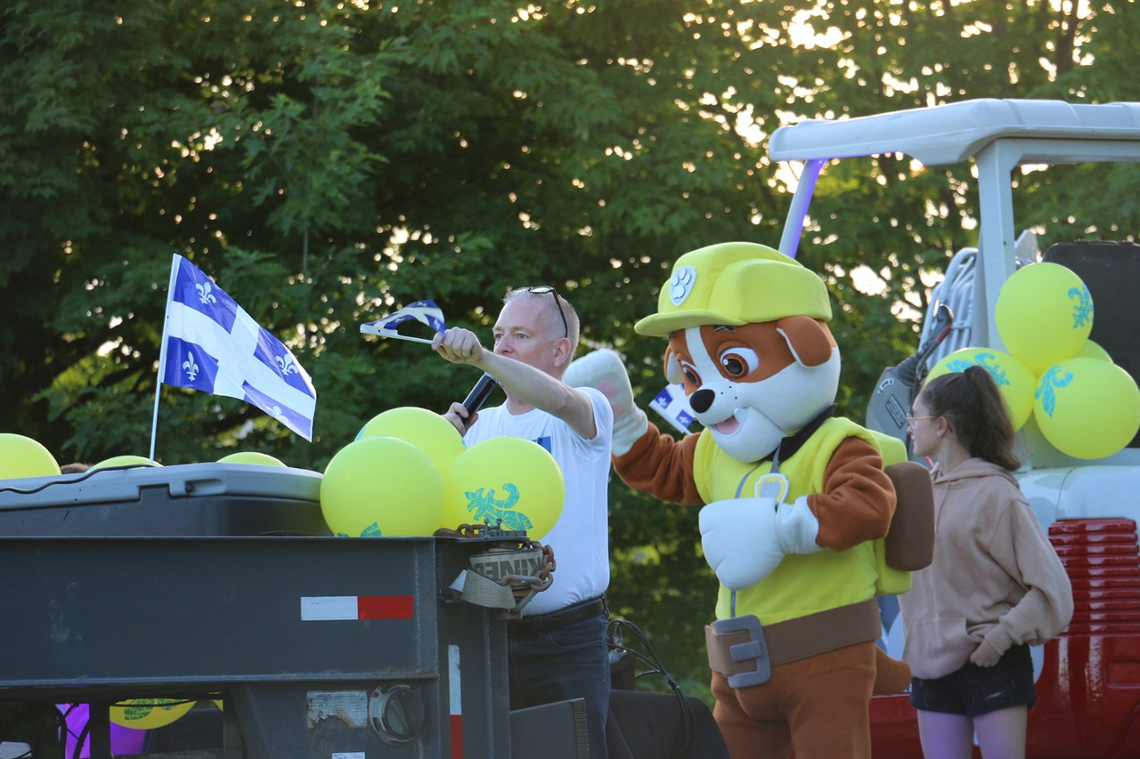 Défilé à Saint-Victor pour la Fête nationale du Québec