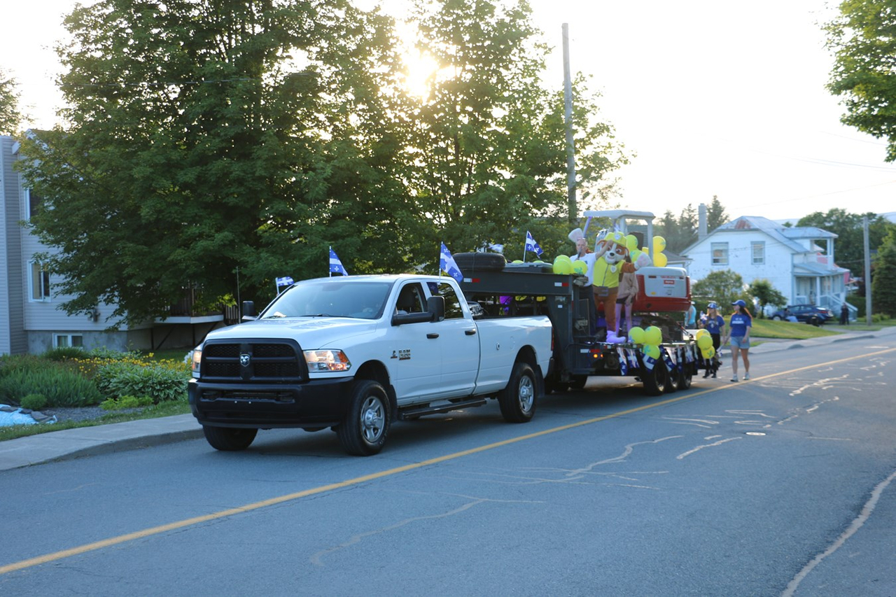 Défilé à Saint-Victor pour la Fête nationale du Québec